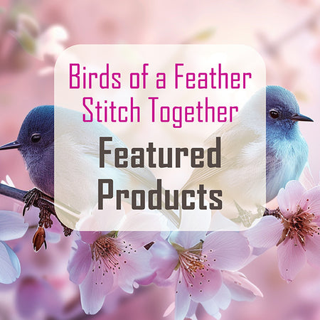 Bird Embroidery and Cross Stitch Patterns - Button Up Birdies 1