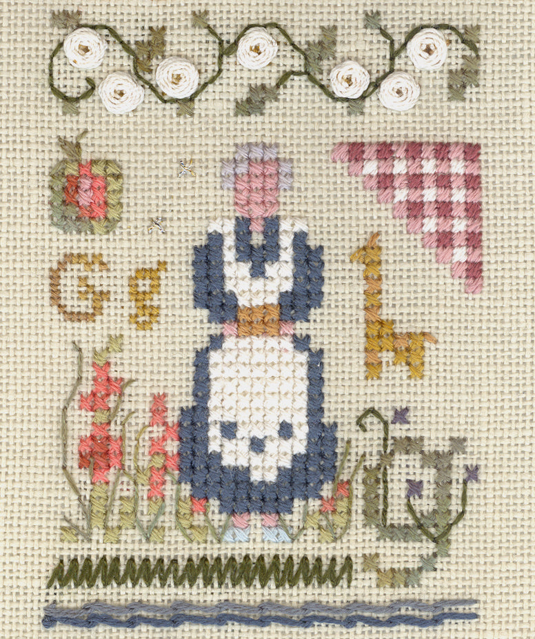 G is for Grandma Sampler - Alphabet Series 7 of 24 - Embroidery