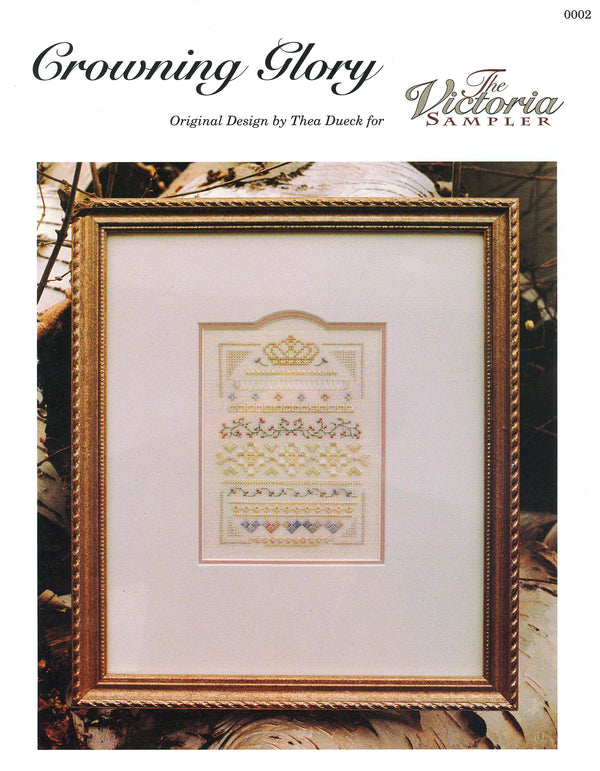 Crowning Glory Easter Sampler - Embroidery and Cross Stitch Pattern - PDF Download