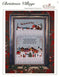 Christmas Village Sampler - Embroidery and Cross Stitch Pattern - PDF Download