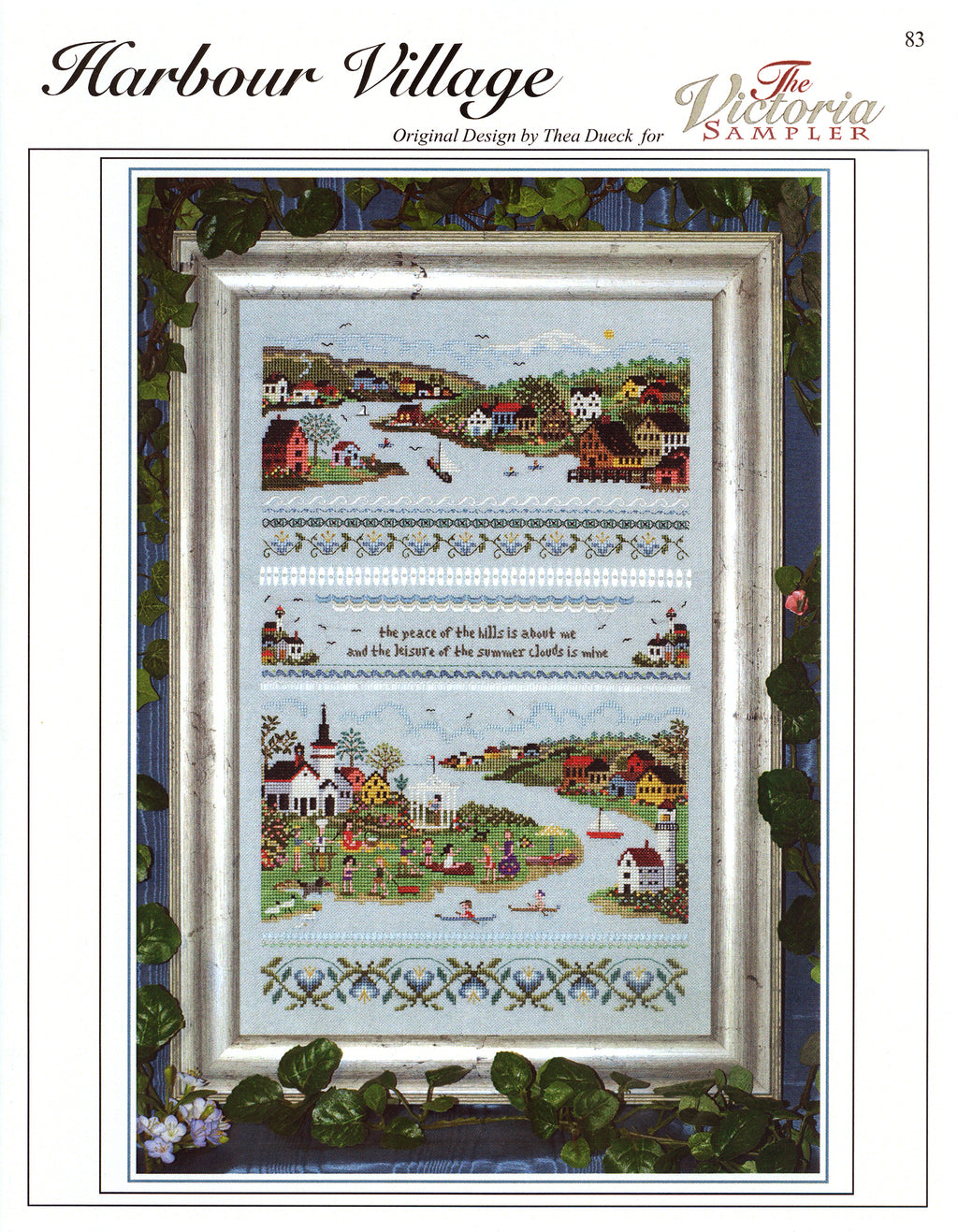 Harbour Village Sampler - Downloadable PDF Chart - #2 in the Village Series