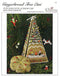 Gingerbread Tree Etui  - Gingerbread Village 2 - Embroidery and Cross Stitch Pattern - PDF Download