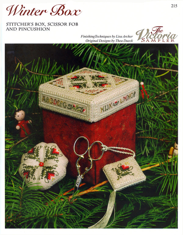 The Victoria Sampler - Winter Box and Smalls Leaflet  - needlework design company