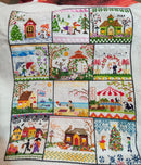 A Year In Stitches Sampler - Creative Collection - Embroidery and Cross Stitch Pattern - PDF Download