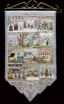 A Year In Stitches Sampler - Creative Collection - Embroidery and Cross Stitch Pattern - PDF Download