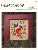 Heart's Secret - Counted Cross Stitch Pattern - PDF Download