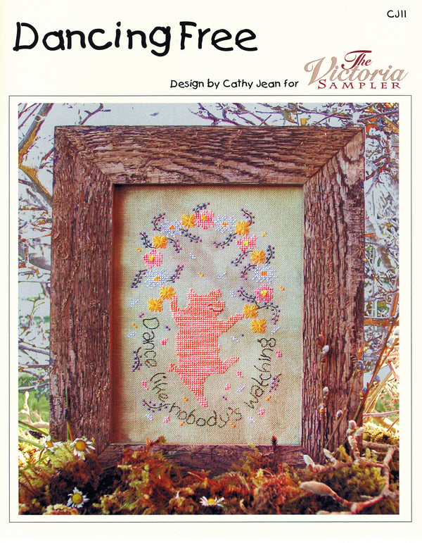 Dancing Free - Counted Cross Stitch Pattern - PDF Download