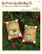 Button Up Birdies 5 - Ornaments - Counted Cross Stitch Pattern - PDF Download