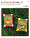 Button Up Birdies 9  - Ornaments - Counted Cross Stitch Pattern - PDF Download