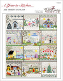 A Year In Stitches Sampler - Creative Collection - Embroidery and Cross Stitch Pattern - PDF Download
