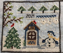 A Year In Stitches: January - Creative Collection - Embroidery and Cross Stitch Pattern - PDF Download