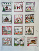 A Year In Stitches Sampler - Creative Collection - Embroidery and Cross Stitch Pattern - PDF Download