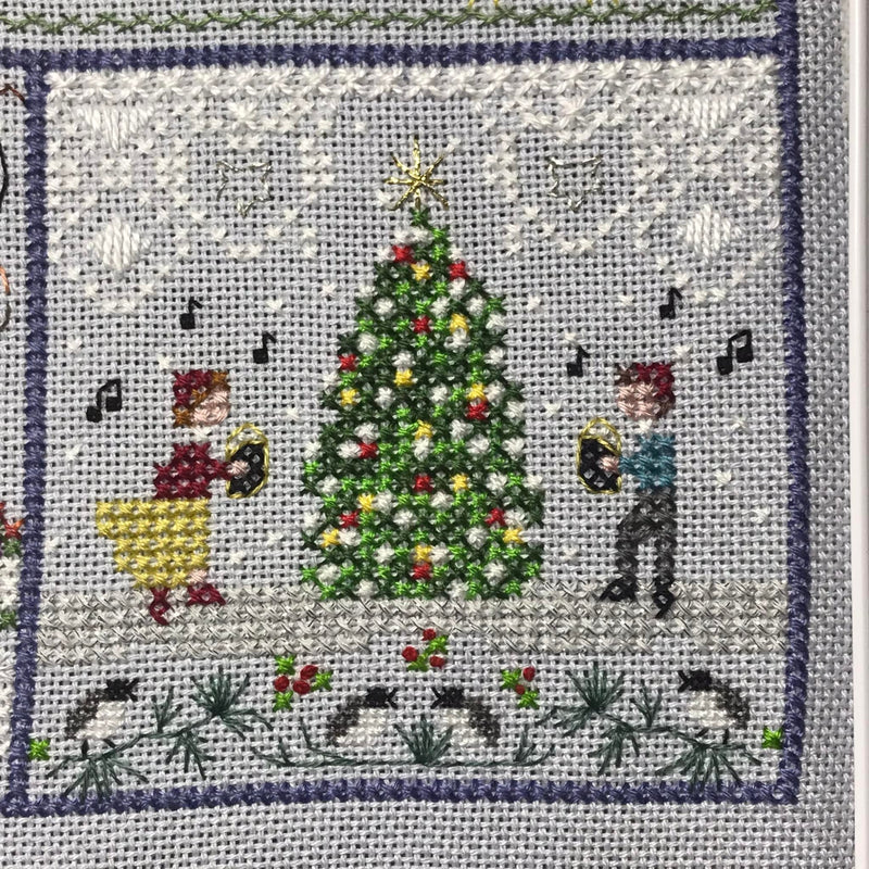 A Year In Stitches: December - Creative Collection - Embroidery and Cross Stitch Pattern - PDF Download