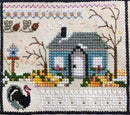 A Year In Stitches: November - Creative Collection - Embroidery and Cross Stitch Pattern - PDF Download