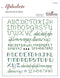Alphabets: Backstitched - Counted Cross Stitch Pattern - PDF Download