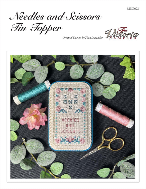 Needles and Scissors - Mini Series - Embroidery and Cross Stitch Pattern - PDF Download