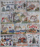 A Year In Stitches Sampler - Creative Collection - Embroidery and Cross Stitch Pattern - PDF Download