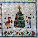 A Year In Stitches: December - Creative Collection - Embroidery and Cross Stitch Pattern - PDF Download