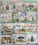 A Year In Stitches Sampler - Creative Collection - Embroidery and Cross Stitch Pattern - PDF Download
