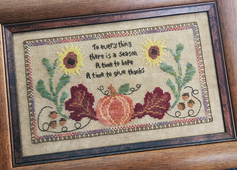 Gratitude In Stitches - American Thanksgiving Samplers