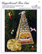 Gingerbread Tree Etui  - Gingerbread Village - Christmas Embroidery and Cross Stitch Pattern - PDF Download