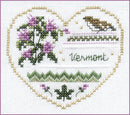 Hearts of America 2 - Hearts Series - Embroidery and Cross Stitch Pattern - PDF Download