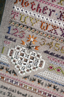 Mothers and Daughters Sampler - Embroidery and Cross Stitch Pattern - PDF Download
