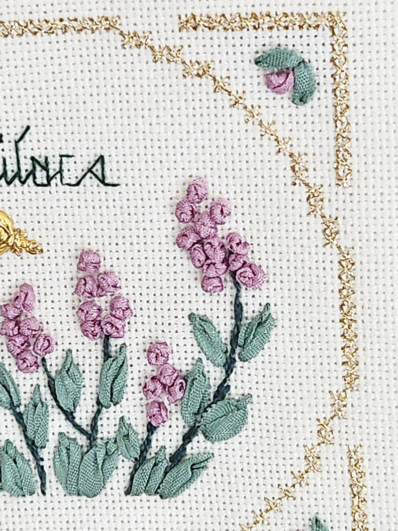 BCS 2-10 Lilacs - Beyond Cross Stitch (BCS) Learning Series - Embroidery and Cross Stitch Pattern - PDF Download