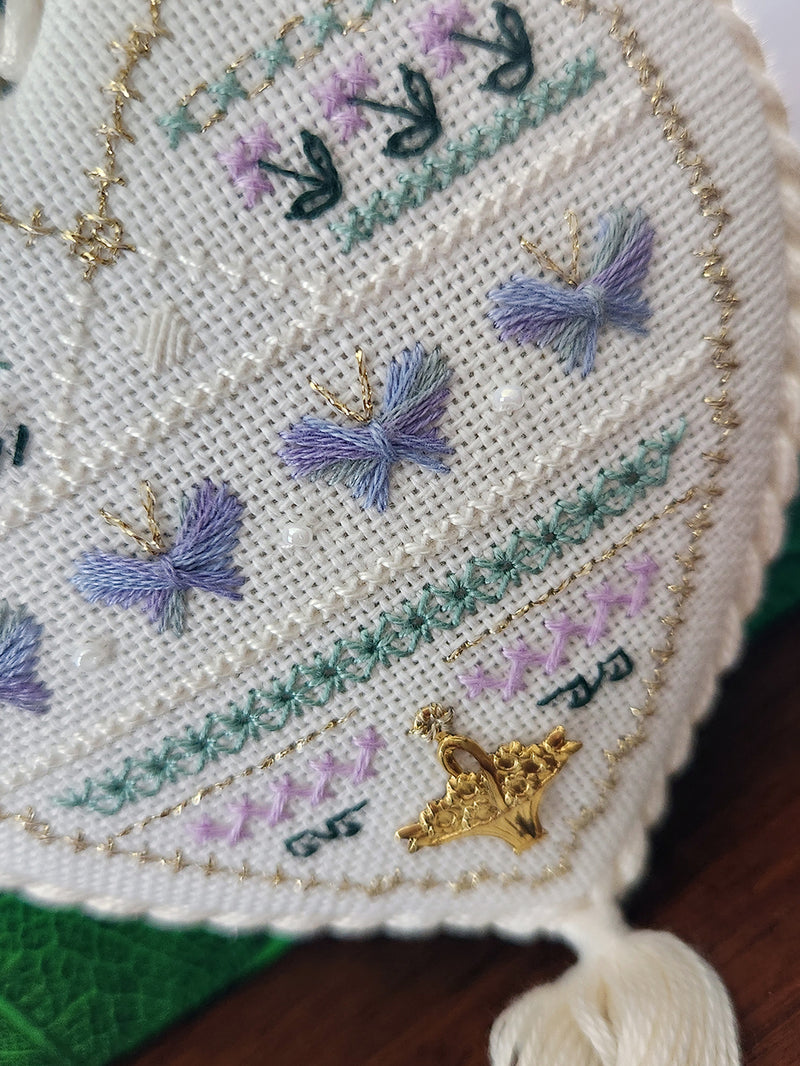 BCS 3-09 Butterflies - Beyond Cross Stitch (BCS) Learning Series - Embroidery and Cross Stitch Pattern - PDF Download