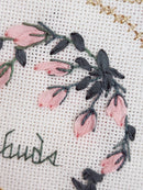 BCS 2-07 Rosebuds - Beyond Cross Stitch (BCS) Learning Series - Embroidery and Cross Stitch Pattern - PDF Download