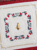 BCS 4-04 Christmas Floral - Beyond Cross Stitch (BCS) Learning Series - Embroidery and Cross Stitch Pattern - PDF Download