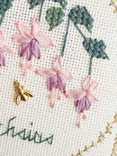 BCS 2-09 Fuchsias - Beyond Cross Stitch (BCS) Learning Series - Embroidery and Cross Stitch Pattern - PDF Download