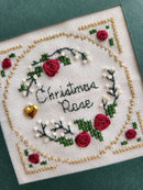 BCS 2-01 Christmas Rose - Beyond Cross Stitch (BCS) Learning Series - Embroidery and Cross Stitch Pattern - PDF Download