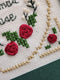 BCS 2-01 Christmas Rose - Beyond Cross Stitch (BCS) Learning Series - Embroidery and Cross Stitch Pattern - PDF Download