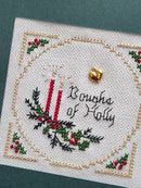 BCS 2-03 Boughs of Holly - Beyond Cross Stitch (BCS) Learning Series - Embroidery and Cross Stitch Pattern - PDF Download