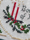 BCS 2-03 Boughs of Holly - Beyond Cross Stitch (BCS) Learning Series - Embroidery and Cross Stitch Pattern - PDF Download