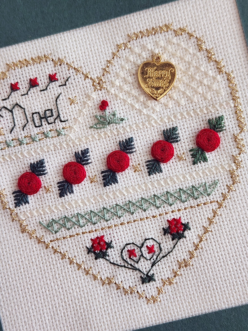 BCS 3-01 Noel - Beyond Cross Stitch (BCS) - Christmas Embroidery and Cross Stitch Pattern - PDF Download