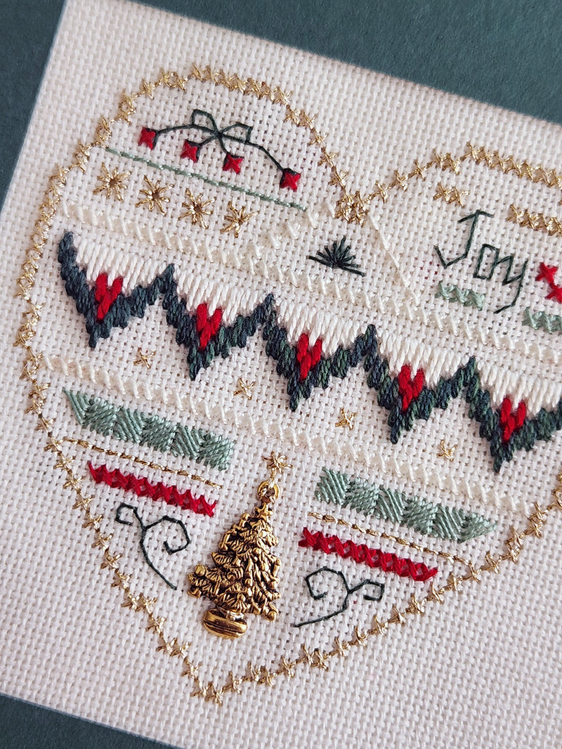 BCS 3-02 Joy - Beyond Cross Stitch (BCS) - Christmas Embroidery and Cross Stitch Pattern - PDF Download