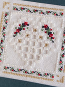 BCS 5-03 Christmas Heart - Beyond Cross Stitch (BCS) Learning Series - Embroidery and Cross Stitch Pattern - PDF Download