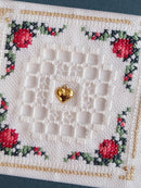 BCS 5-04 Hardanger Wreath - Beyond Cross Stitch (BCS) - Christmas Embroidery and Cross Stitch Pattern - PDF Download