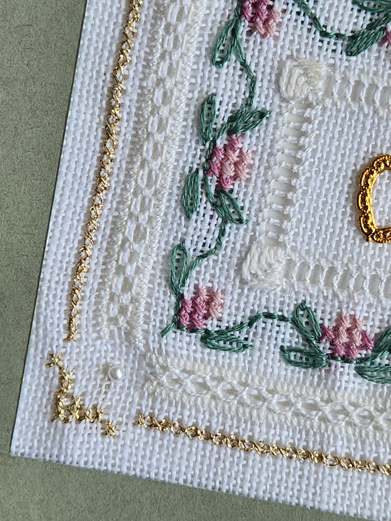 BCS 4-09 Rose Trellis - Beyond Cross Stitch (BCS) Learning Series - Embroidery and Cross Stitch Pattern - PDF Download