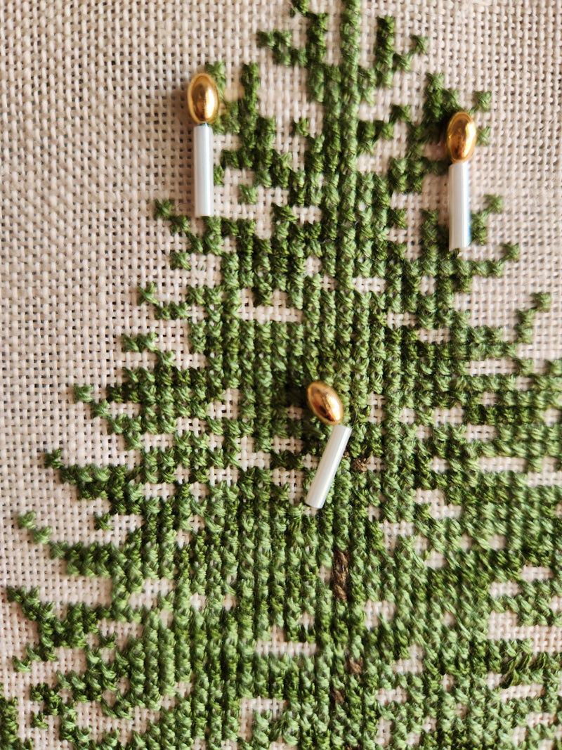 Bling Tree Two - Christmas Cross Stitch Pattern - PDF Download
