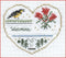 Hearts of America 5 - Hearts Series - Embroidery and Cross Stitch Pattern - PDF Download