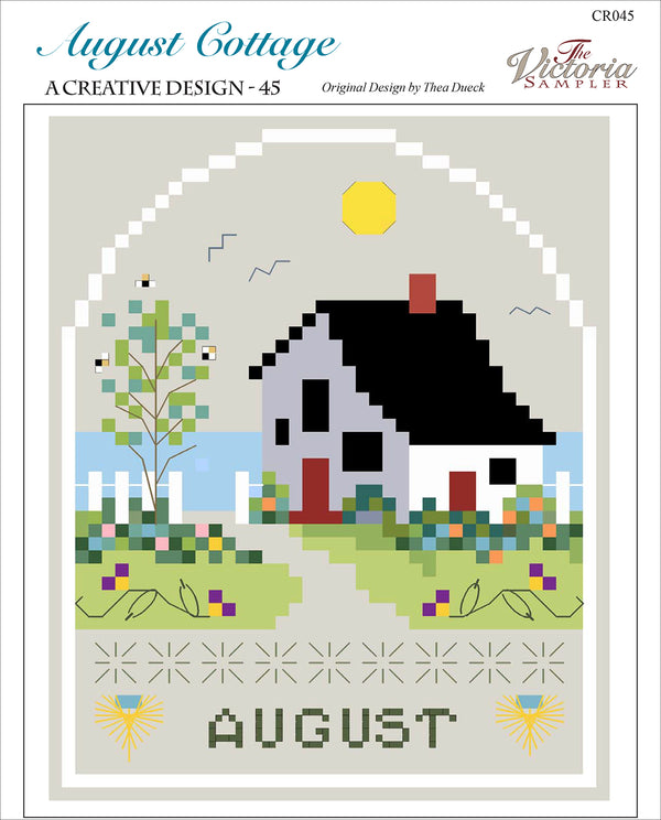 August Cottage - Creative Collection - Cross Stitch Pattern - PDF Download