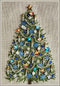 Bling Tree Two - Christmas Cross Stitch - Full Kit