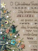 Bling Tree One Sampler - Christmas Embroidery and Cross Stitch Pattern