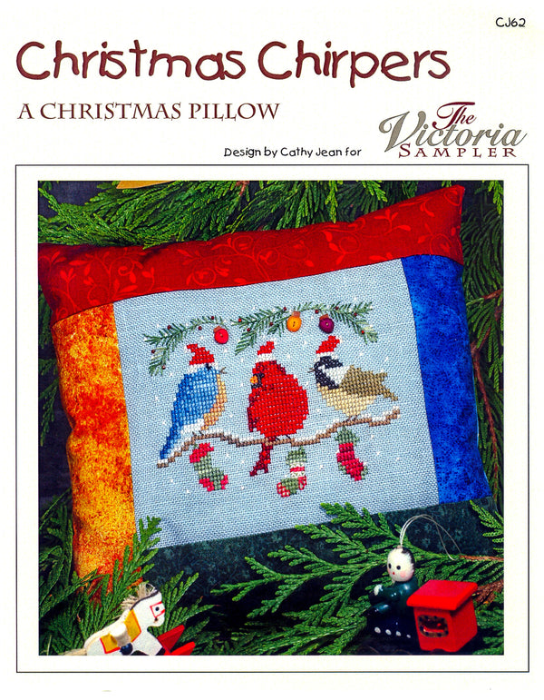 Christmas Chirpers - Christmas Cross Stitch Pattern - PDF Download