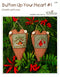 Button Up Your Heart - Christmas Cross Stitch Pattern - PDF Download