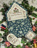 Count Your Blessings Etui - Etui Pinkeep Scissors Case and Fob - Embroidery and Cross Stitch Pattern - PDF Download