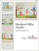 Backyard Bliss Sampler - Creative Series - Embroidery and Cross Stitch Pattern - PDF Download